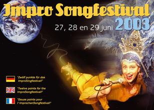 Flyer Impro Songfestival 2