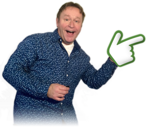 Arnoud wijst naar rechts