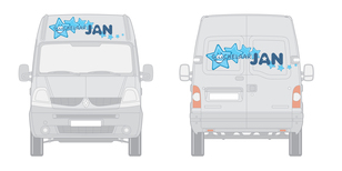 Autobelettering Jan